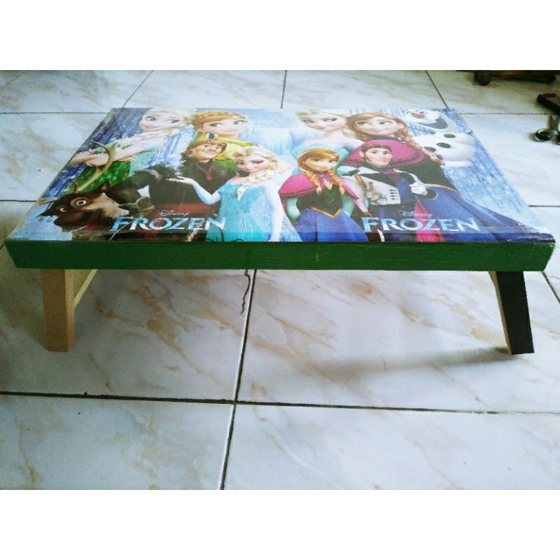 meja belajar kotak koper karakter anak termurah