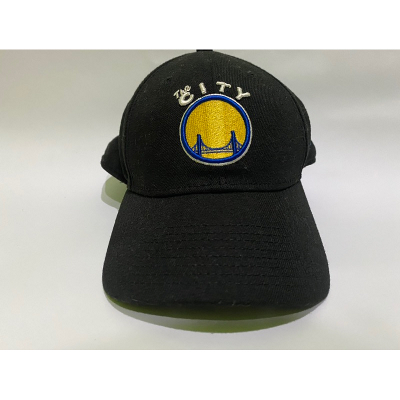Topi New Era GSW The City Hitam Second
