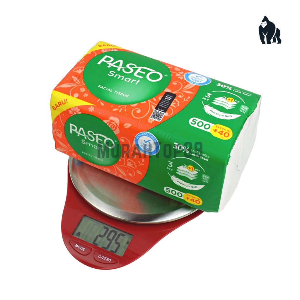 Tissue Paseo Smart isi 540 Sheets / Tisu Wajah Facial Tissue 3 Lapisan