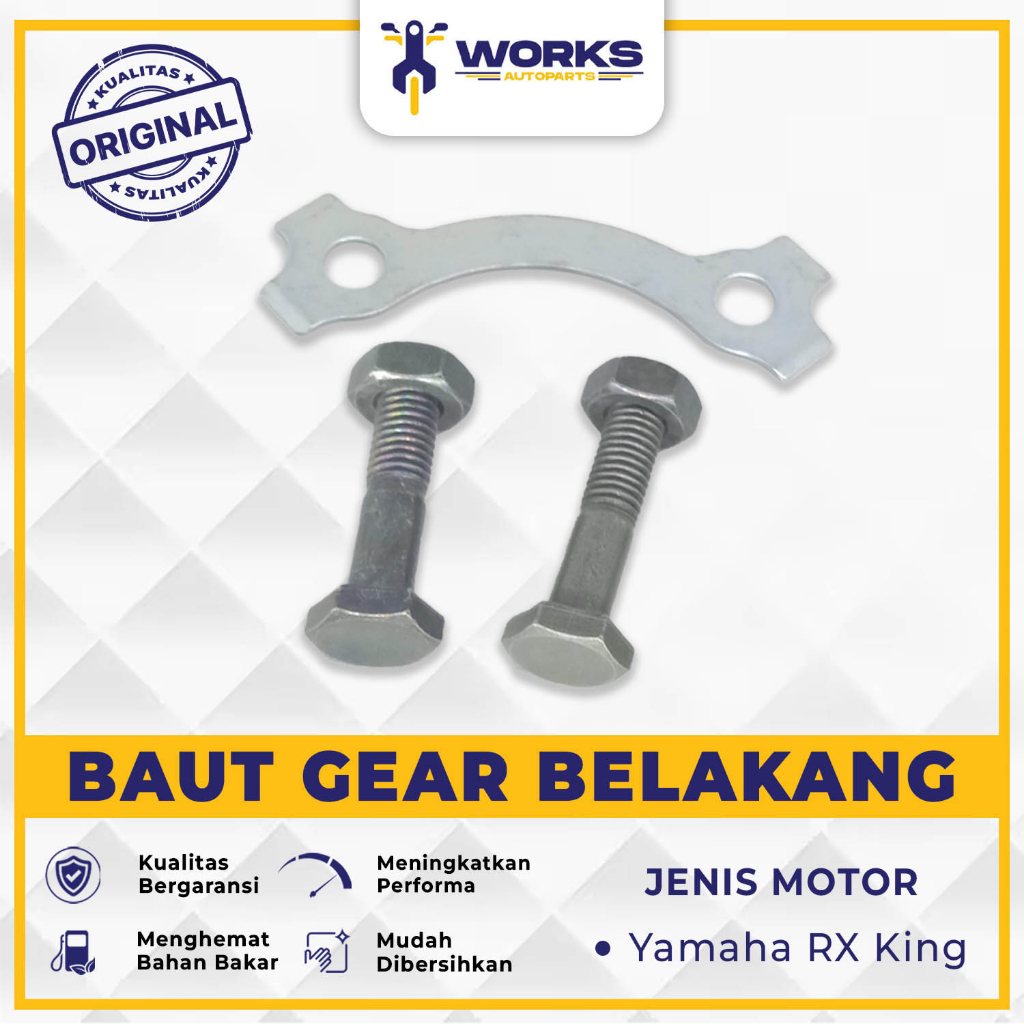BAUT BELAKANG GEAR RX KING