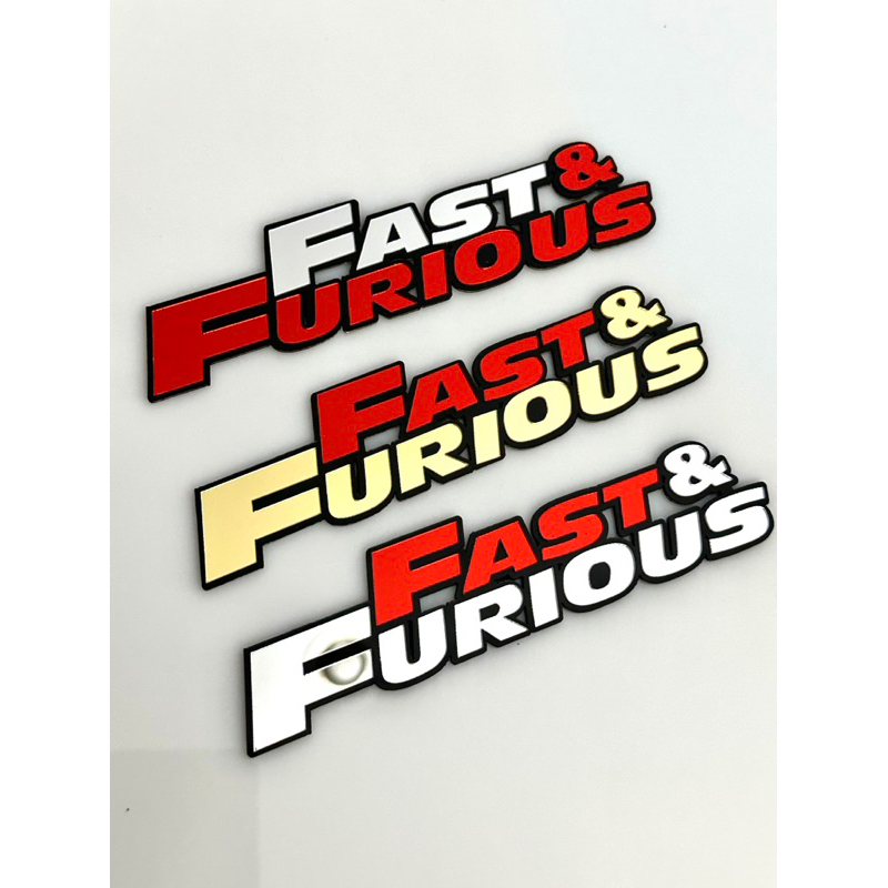 Emblem Motor/FastFurious/ Emblem Timbul /Keren