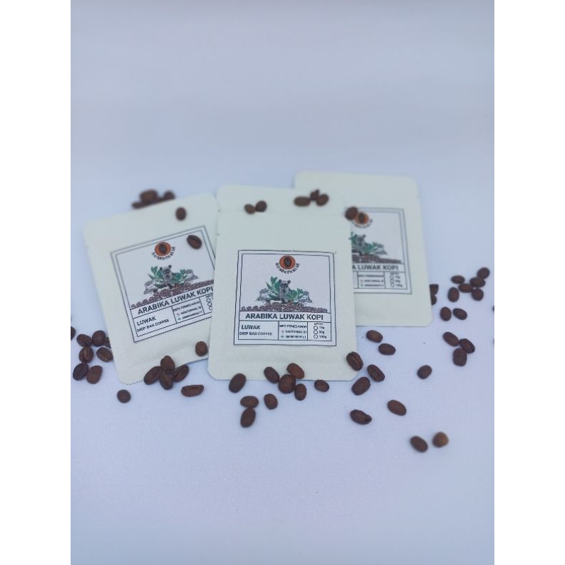 

Arabika luwak kopi kemasan drip bag 10g