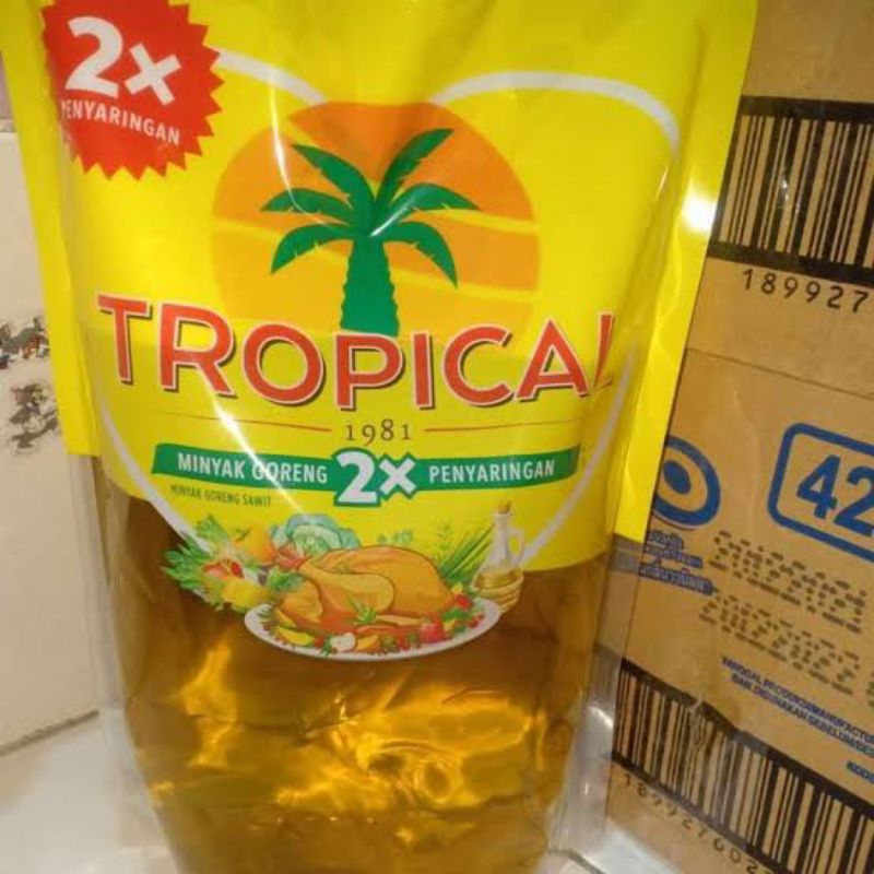 

MINYAK GORENG TROPIKAL 2 LITER