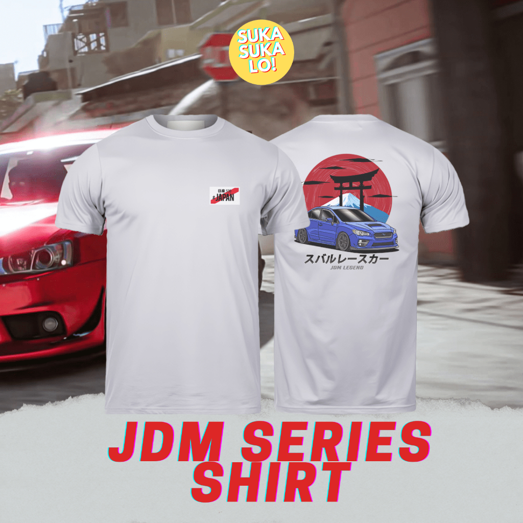 SSL Kaos Tshirt Otomotif Mobil JDM Subaru Civic Supra GTR Fairlady