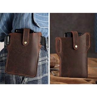 Dompet Hp Pinggang Pria Kulit Asli - Sarung Hp Pinggang Kulit Asli Pria