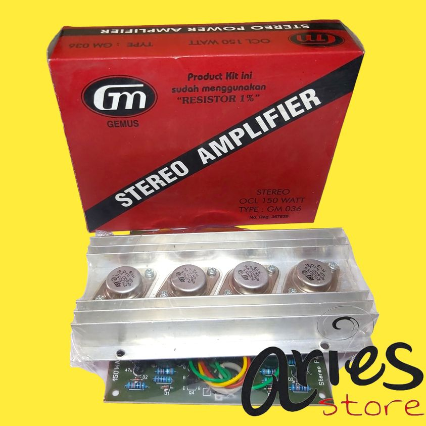 KIT STEREO AMPLIFIER GM 036