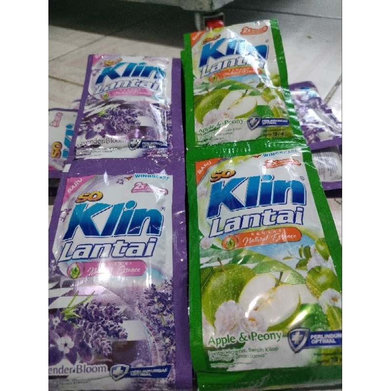 SOKLIN LANTAI 1 RENCENG ISI 12 SACHET