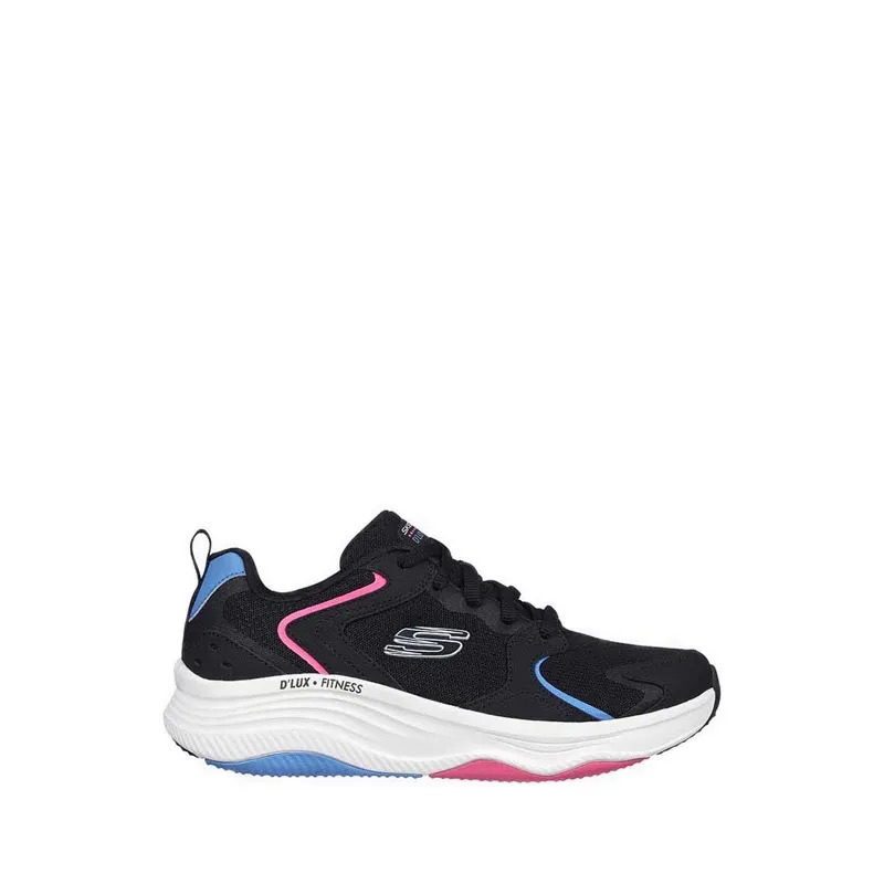 SKECHERS SPORT DLUX FITNESS SHOES WOMEN