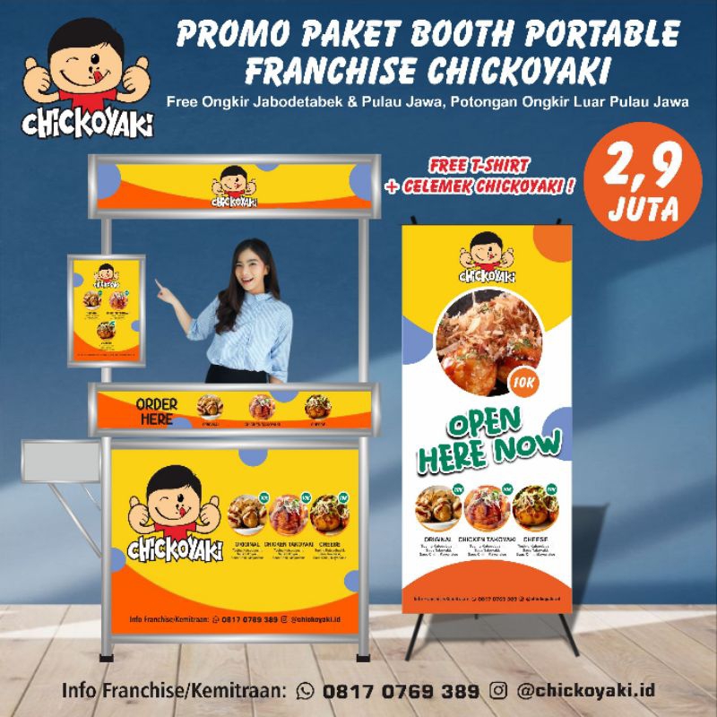 

Paket Usaha Komplit Franchise Chickoyaki, Siap Jualan!