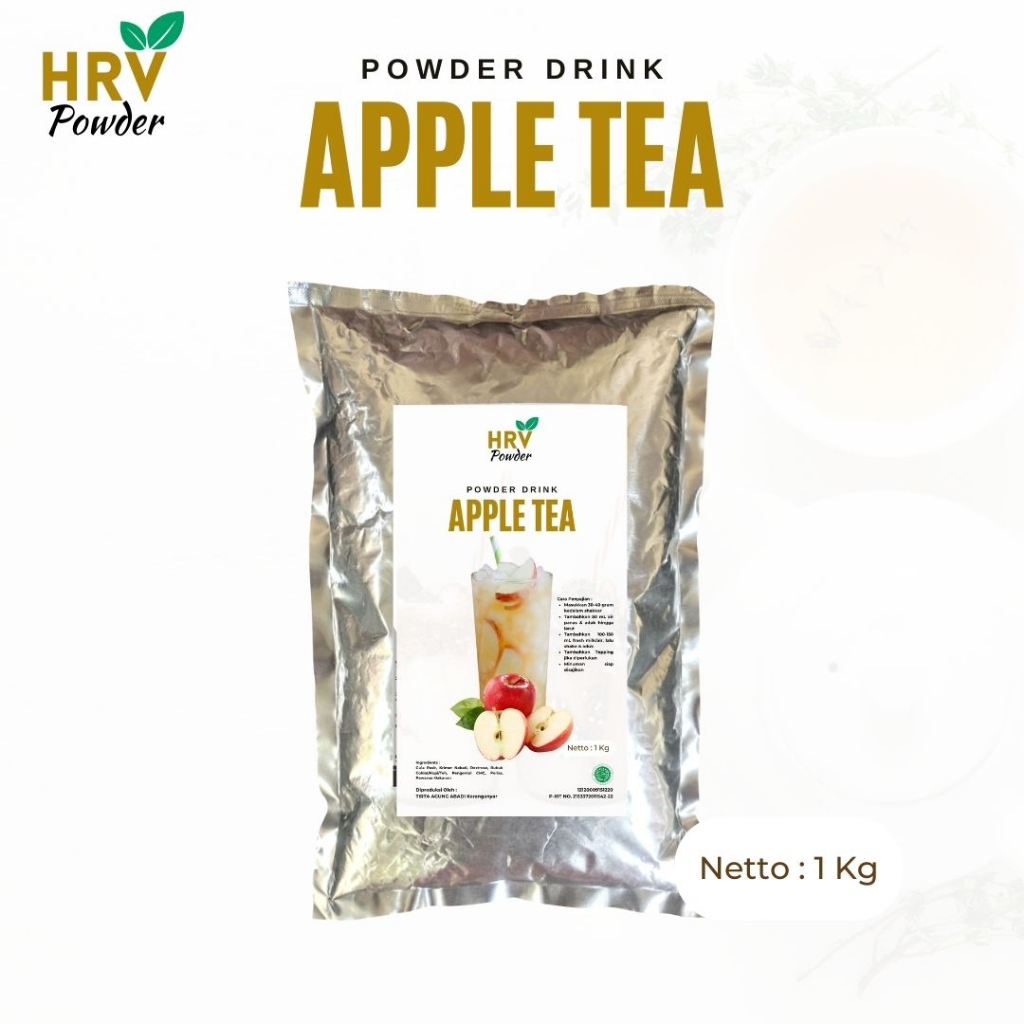 

Bubuk Minuman Teh Apel Apple Tea Powder 1 kg