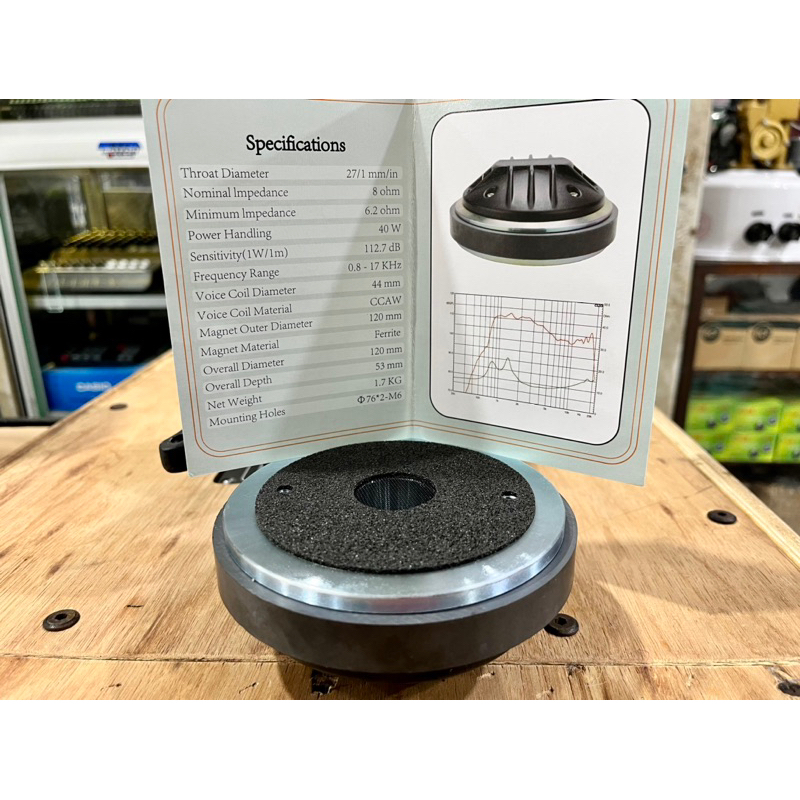 Driver Tweeter DEXO DE250-20 ORIGINAL Professional driver tweeter Dexo DE250-20 model baut