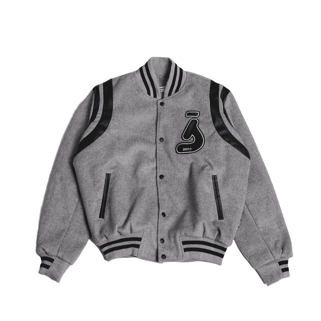 Asbhoel Varsity Infinite Icon Jacket Grey