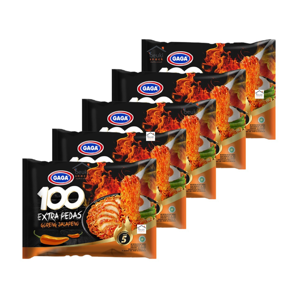 

5PCS Gaga 100 Extra Pedas Goreng Jalapeno