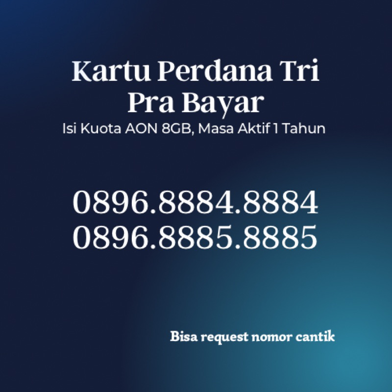 Nomor Cantik TRI 240222.3