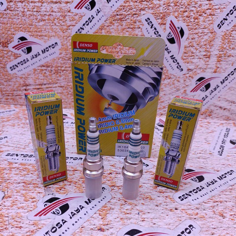 Busi Iridium Yaris New Vios Soluna Great Altis IK16 Original Denso 1PC