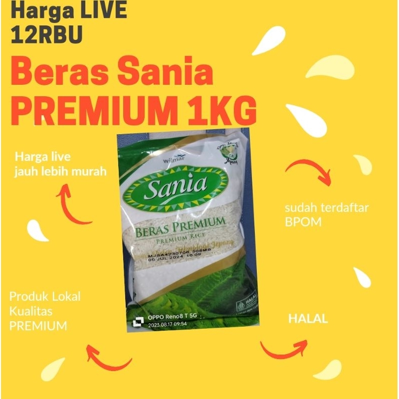 Beras Sania 1kg