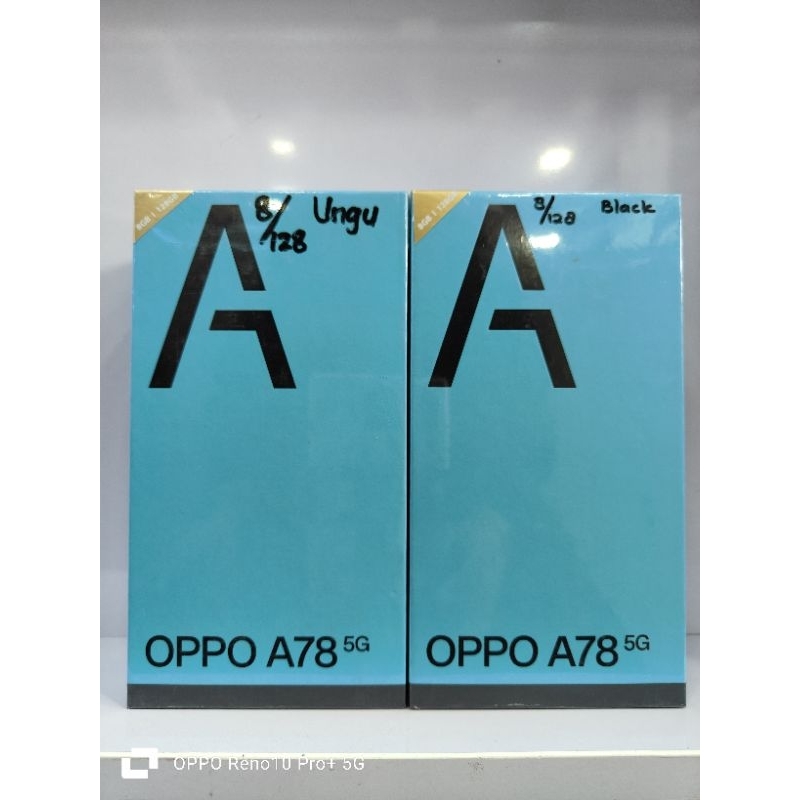 TERBARU JARINGAN 5G [GARANSI RUSAK GANTI BARU& DISKON SAMPAI 300RB] OPPO A78 5G 8+8/128GB || OPPO A7