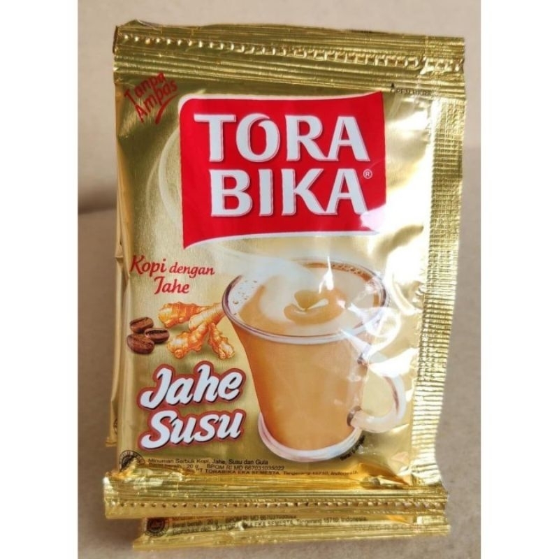 

1 Renceng 12pcs\ TORABIKA JAHE SUSU