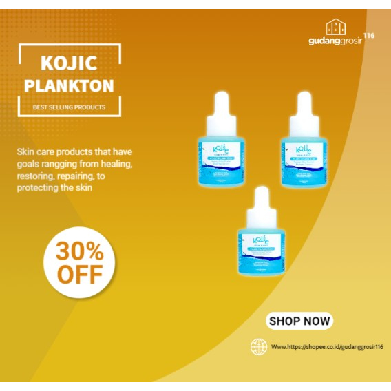Serum Peeling Glow  Essence Kojic Plankton/Kojic Plankton