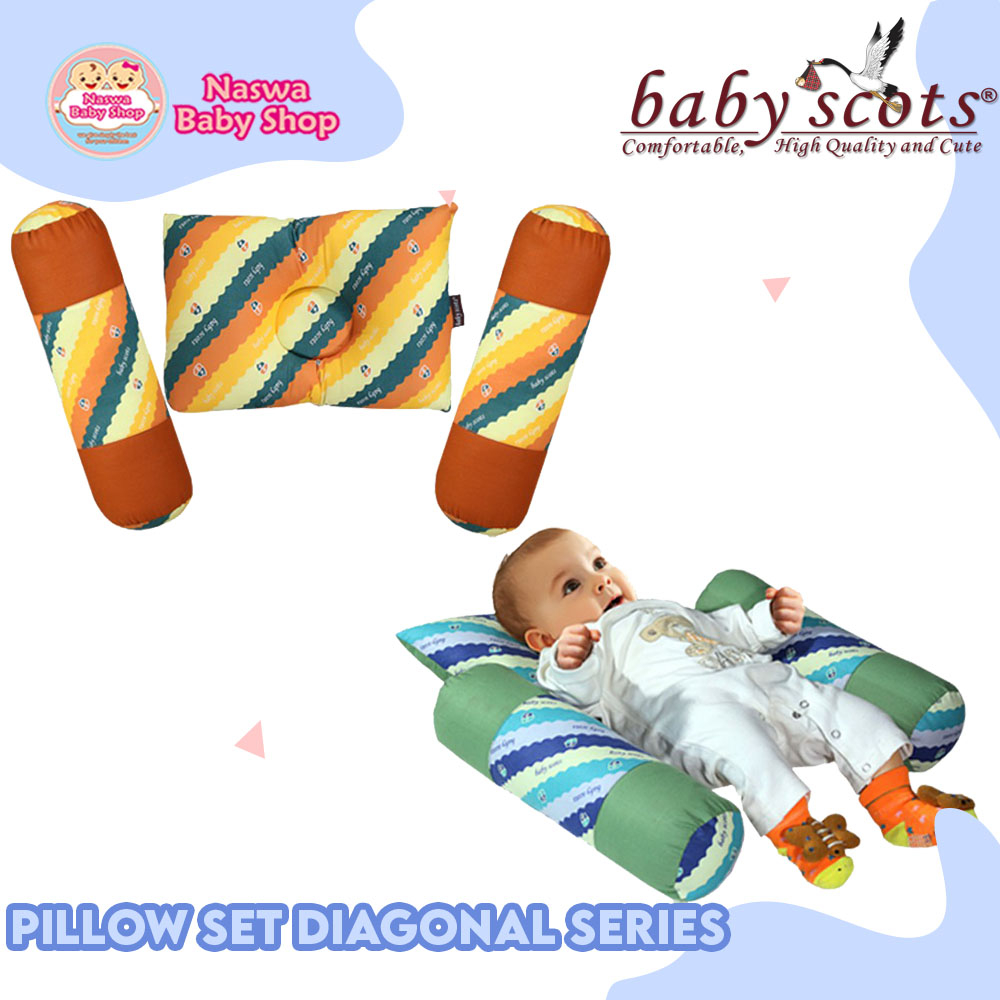 Baby Scots Pillow Set Diagonal Series BSP4101
