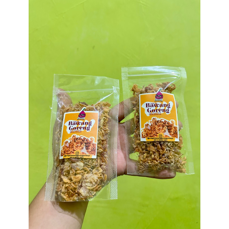 

BAWANG GORENG JURAGAN MURNI TANPA CAMPURAN 50g