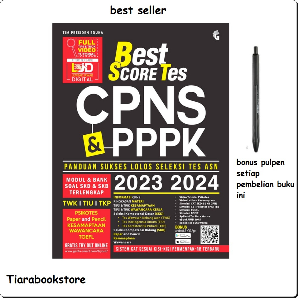 BUKU CPNS - BUKU PPPK - BUKU TES CPNS - BUKU CPNS 2023 - 2024 - BUKU PPPK 2023 - 2024 - BUKU TES CPN