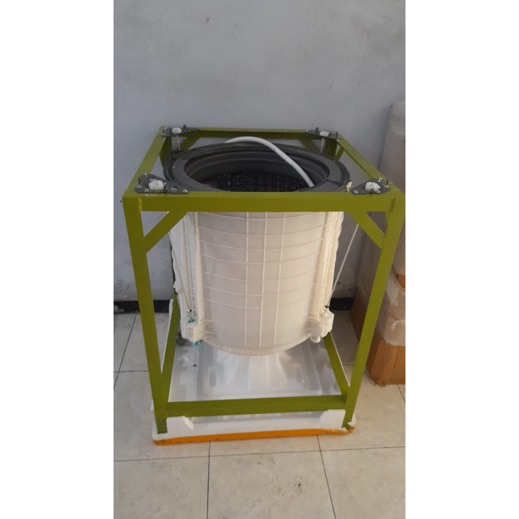 Mesin Spinner Karpet rakitan 23 kg - cuci + peras - mesin laundry