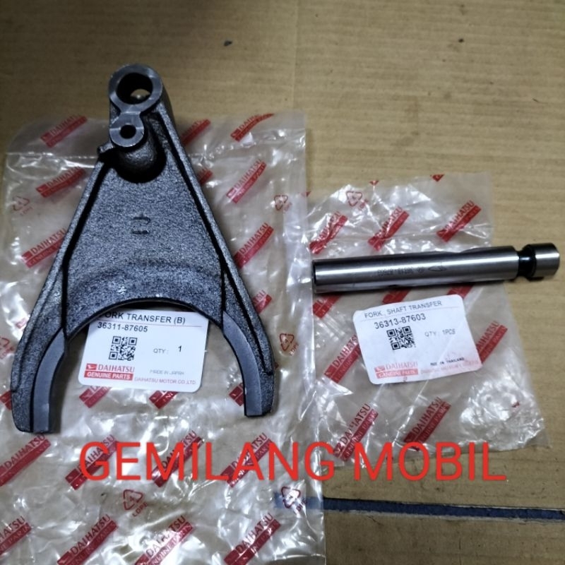 GARPU FORK TRANSFER SHAFT TRANSFER 1SET GARPU BESAR BIG DAIHATSU TAFT GT F70 HILINE 1SET ISI 2PCS OR