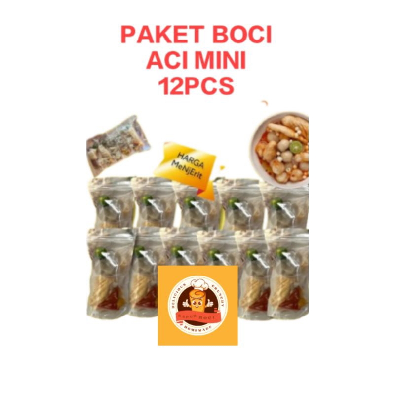 

PAKET BOCI ACI ISI 12 BUNGKUS ORIGINAL