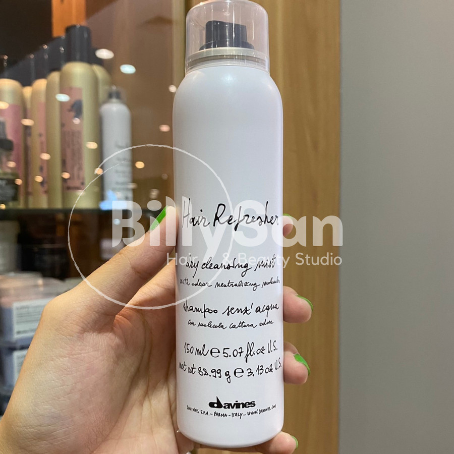 

Davines Hair Refresher 150ml, dry shampoo, sampo kering spray rambut