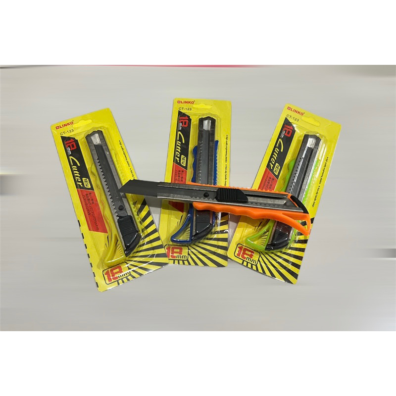 

Cutter Besar Linko Ct - 123 Auto Lock || Cutter Linko Murah