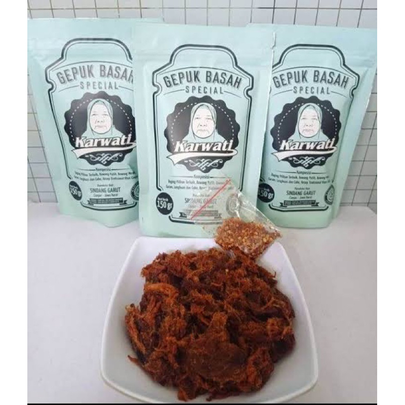 

Gepuk Basah karwati Khas Cianjur