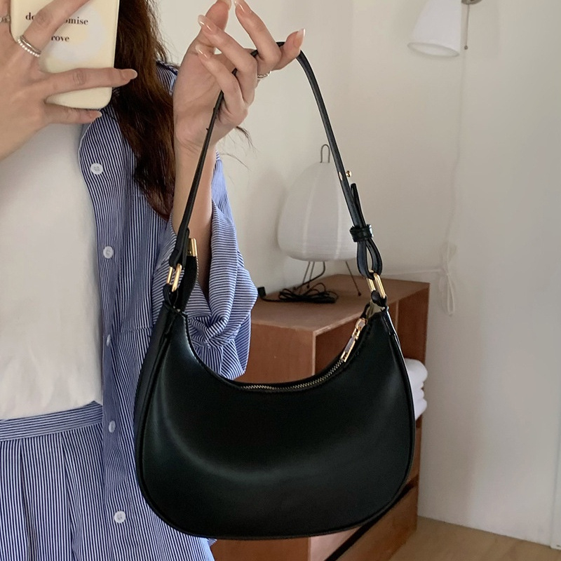 HT-Tas Bahu Wanita Tas Laila Vintage Tas Laila Tas Selempang Selempang Mode Baru Korea Tas Tangan