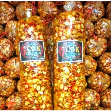 

2 KG kerupuk seblak CK bantet PEDAS bumbu kencur