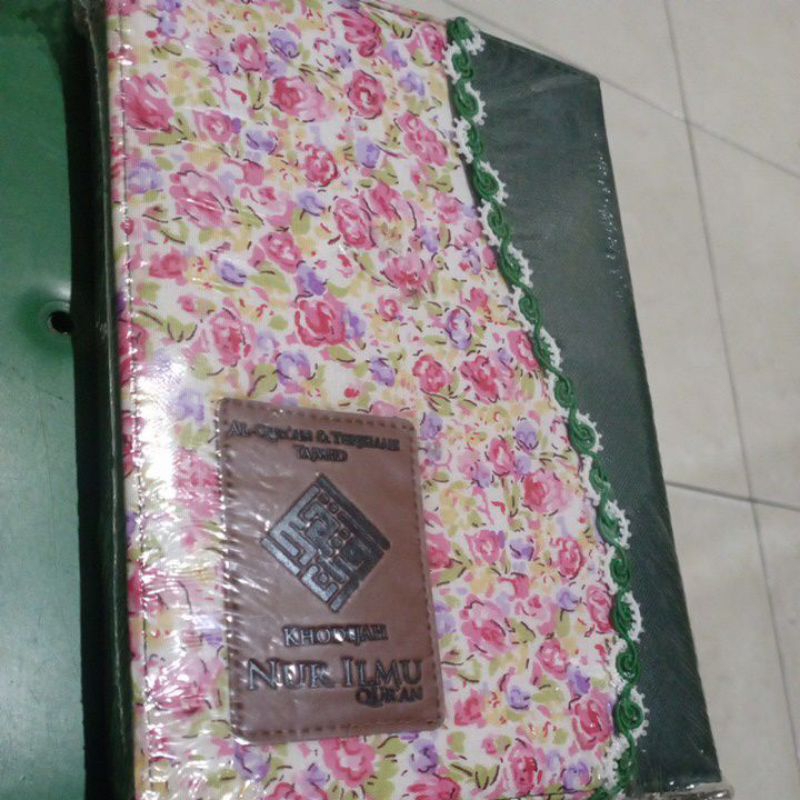 (1pcs)  Alquran Tas / resleting A5 alquran