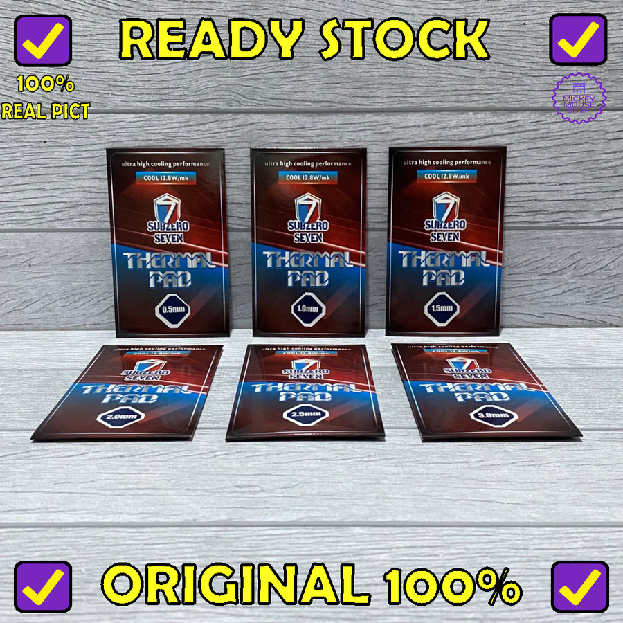 Thermal Pad High Performance SUBZERO SEVEN 7 12.8W/m.K 85mm x 45mm