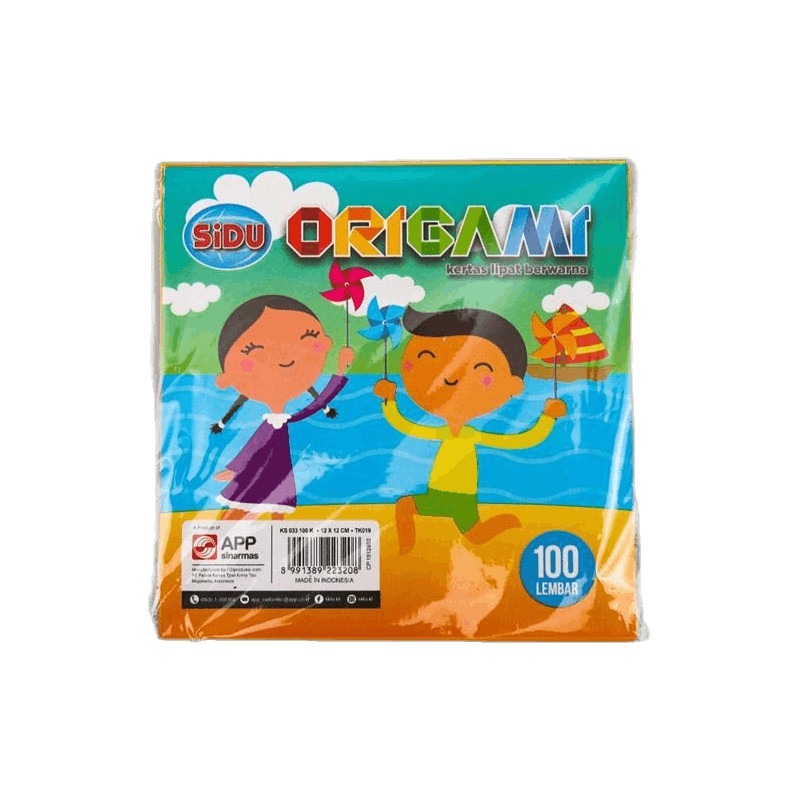 

Kertas lipat ( Origami ) SiDu 12 x 12 cm - 100 lbr