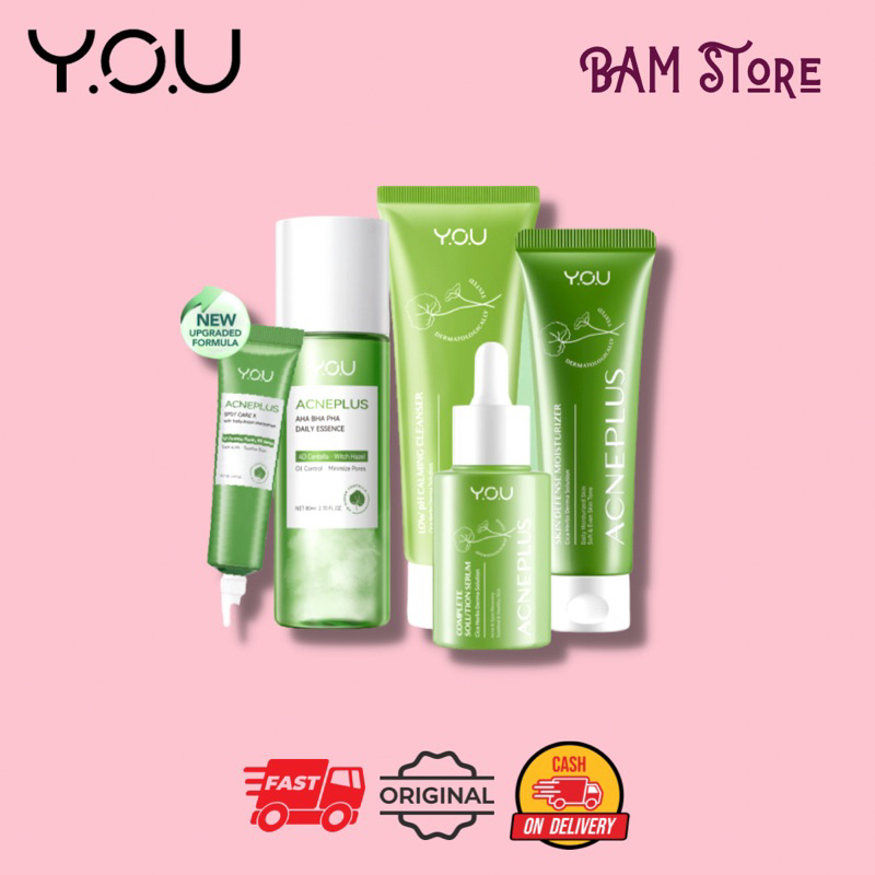 YOU AcnePlus Series Paket Lengkap - Paket Acne YOU Paket Jerawat