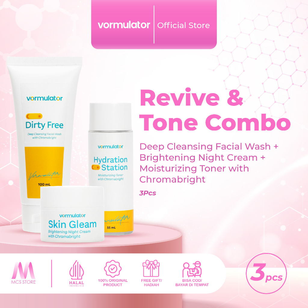 MCS Store - Dirty Free Toner dan Night Cream