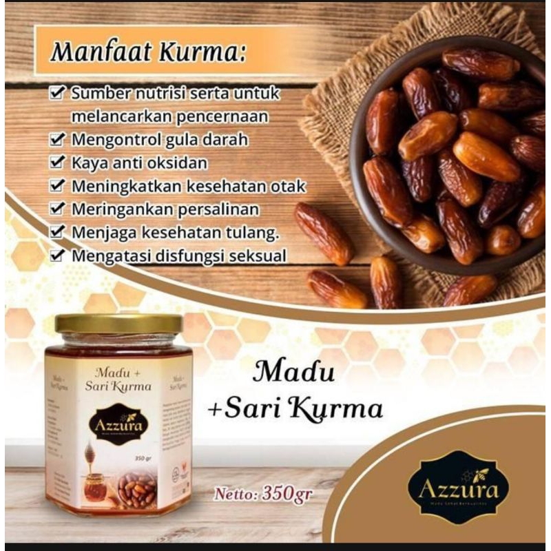 

Madu AzZura - Madu sari kurma