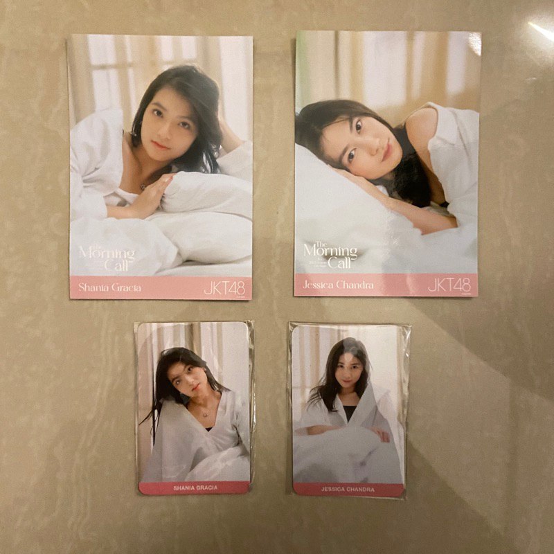 [OFFICIAL] Photopack Photocard JKT48 Kalender Morning Call Gracia & Jessi