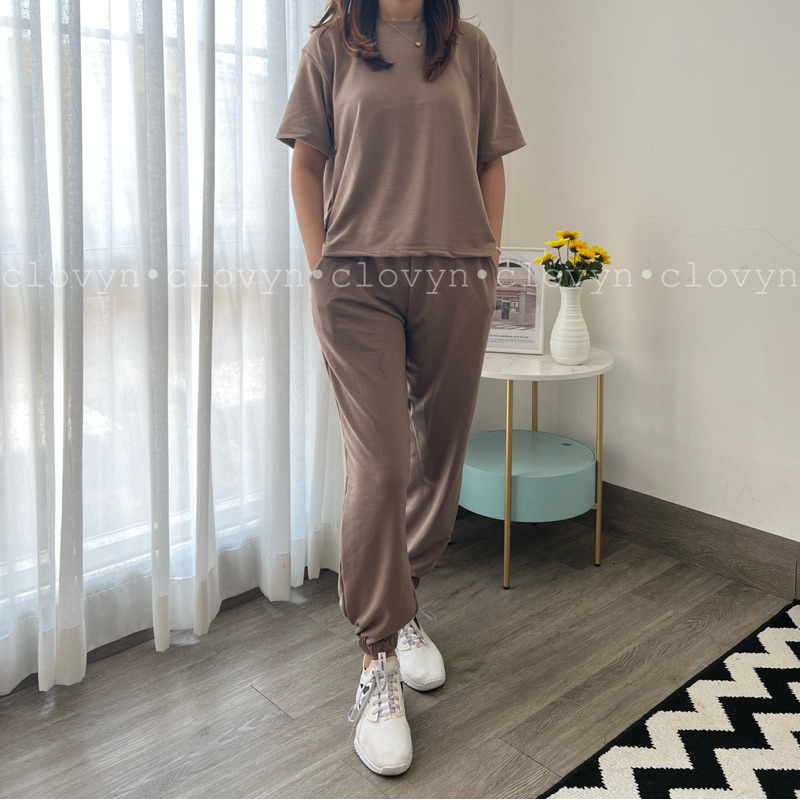 Setelan celana panjang wanita JOGGER