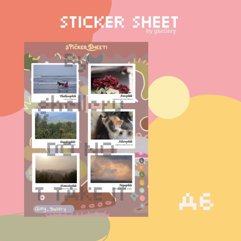 

Sticker Phile edition / Stiker lucu / Sticker aesthetic