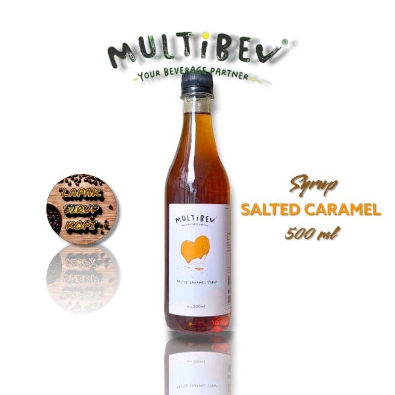 

MUTiBEV - Syrup salted caramel 500ml - sirup minuman rasa salted caramel