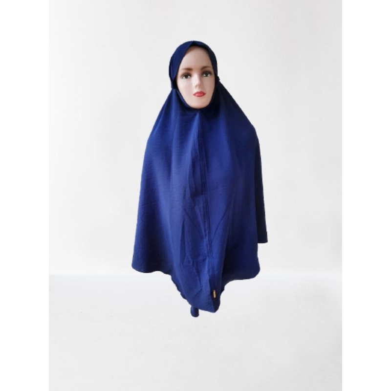 Bergo Rayon Crinkle Size XXL/Hijab Syari Jumbo Crinkle/Kerudung Crinkle Airflow