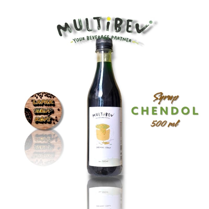 

Multibev - Cendol syrup multibev 500ml - sirup minuman rasa cendol