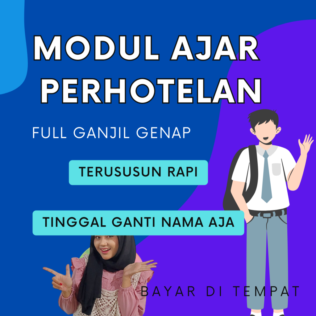 

MODUL AJAR SMK PERHOTELAN FASE E KURIKULUM MERDEKA