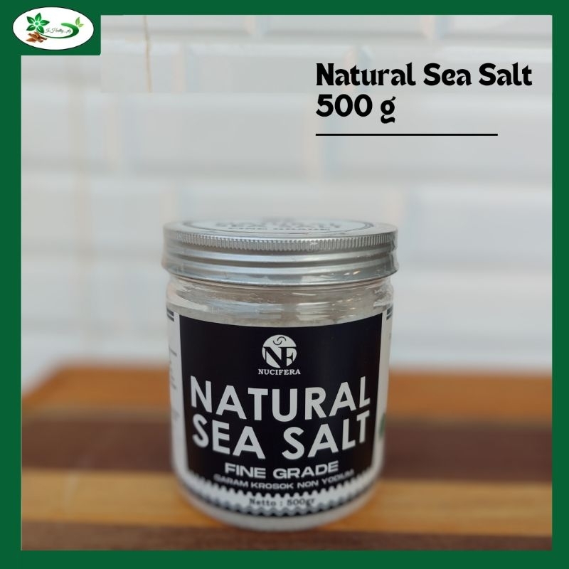 

Garam Laut Halus Sea Salt Fine NUCIFERA 500 G