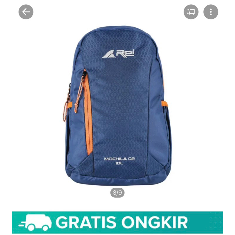 TAS DAYPACK KEREN AREI MOCHILA 02 10L