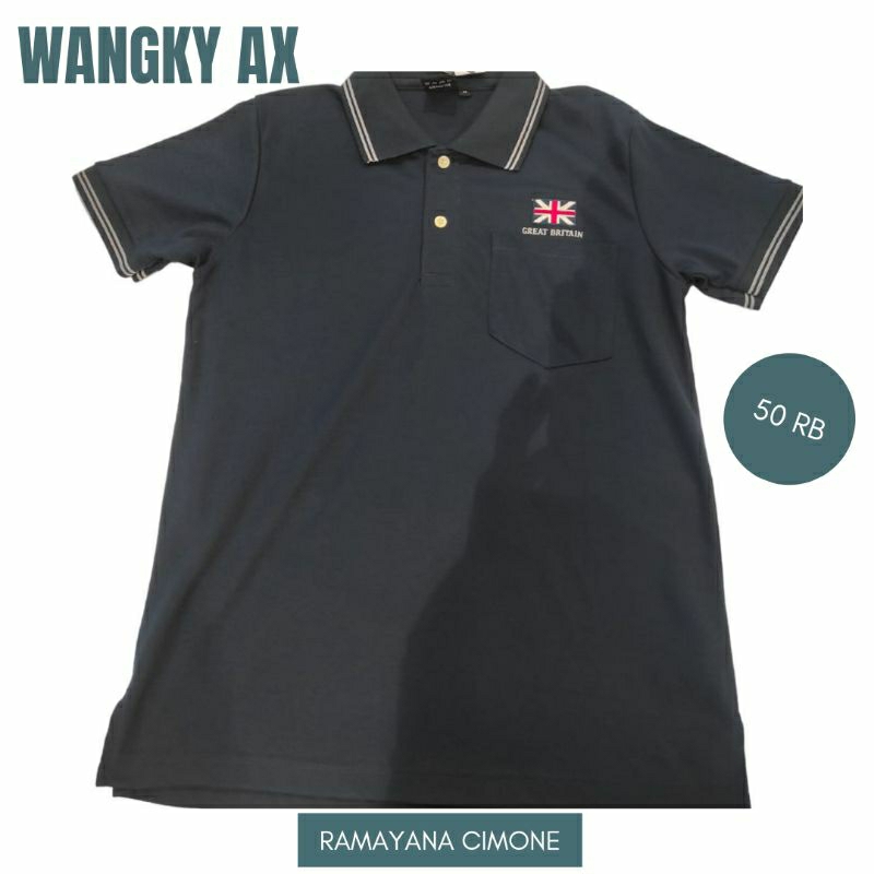 KAOS POLO / WANGKY AX RAMAYANA 50RBan